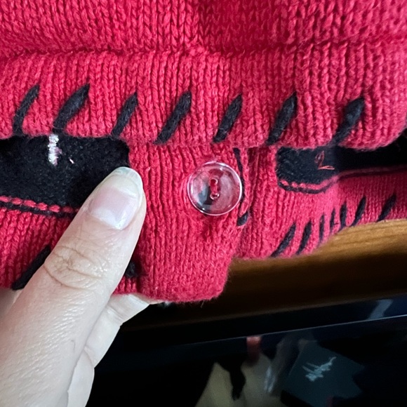 Segue size small button up Christmas sweater - Picture 8 of 8